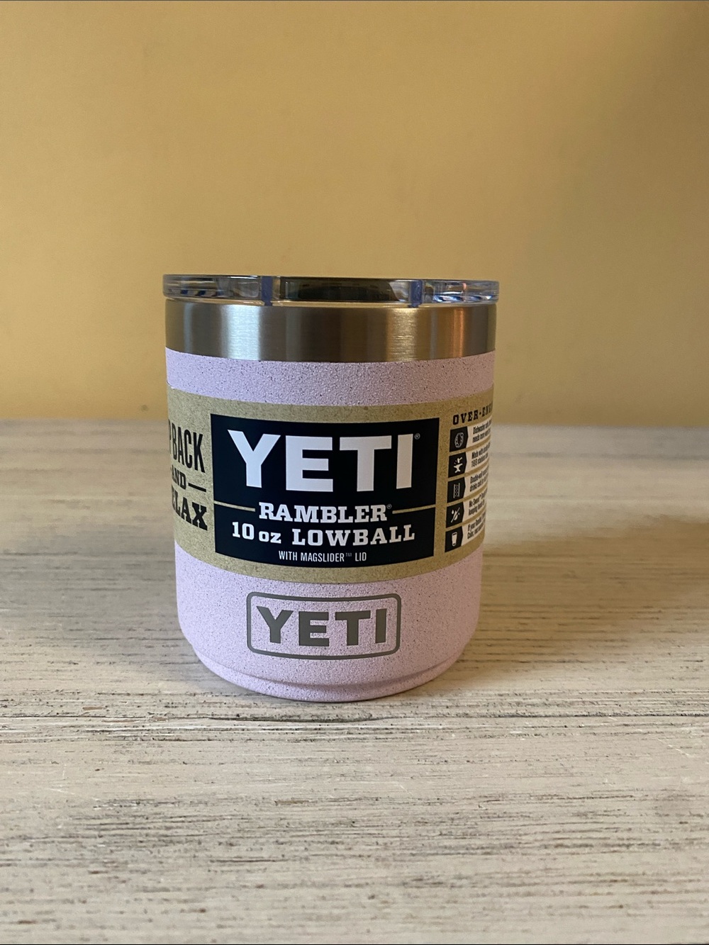 YETI Rambler 10 oz Lowball - Cherry Blossom